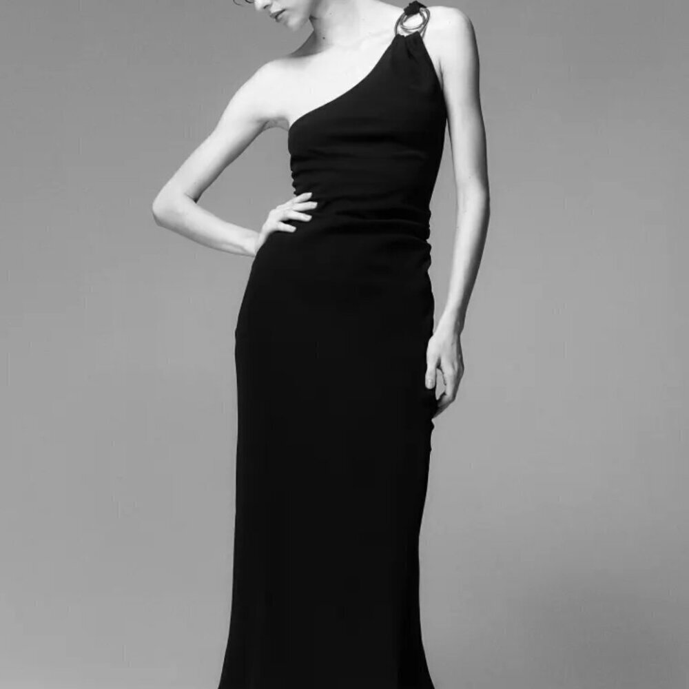 H&M One-shoulder Dress Size M NEW WITH TAG!